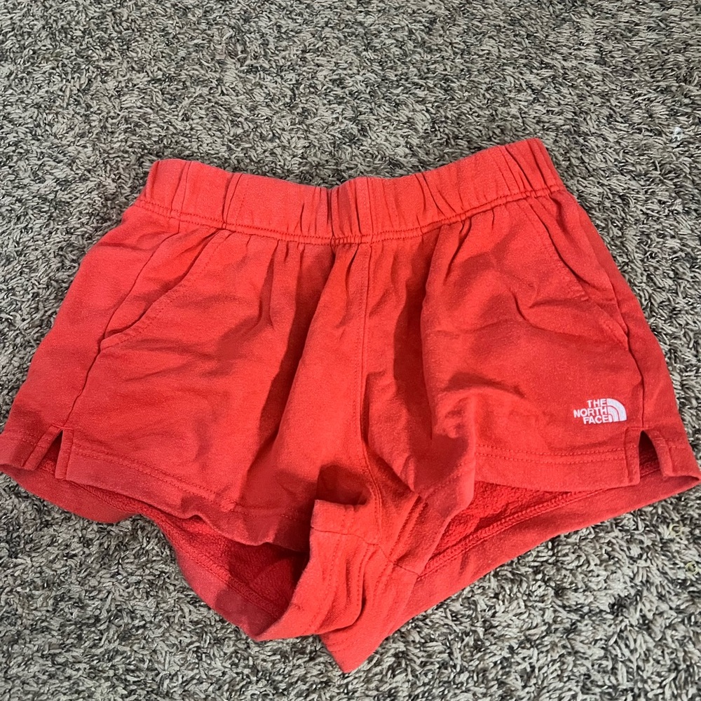 The North Face Women's Vibrant Red Athletic Shorts